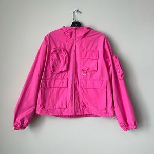 TNA ARITZIA PINK CARGO JACKET